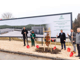 Začetek investicije v nov lesno-energetski center Kočevska Reka